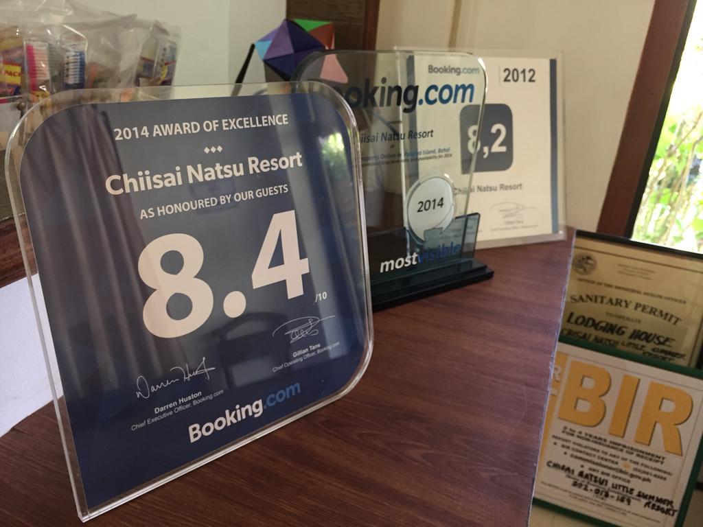 Chiisai Natsu Resort Bohol Eksteriør bilde